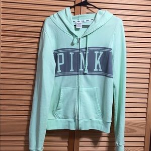 PINK zip-up hoodie
